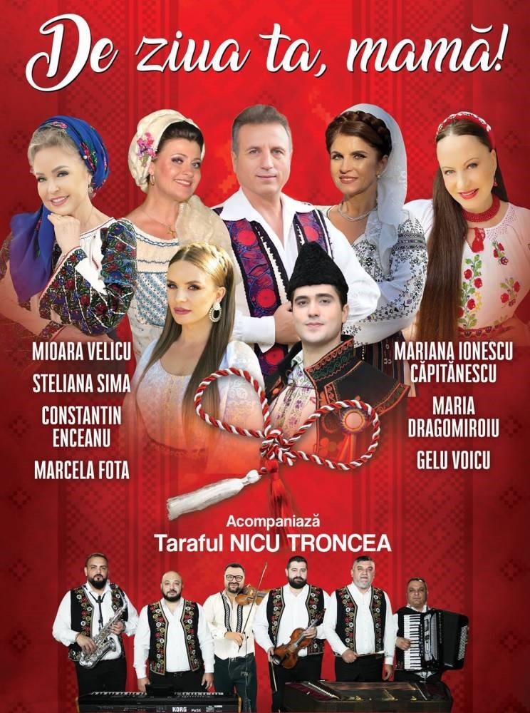 De ziua ta, mama! – Concert dedicat celor mai dragi femei din viața noastră